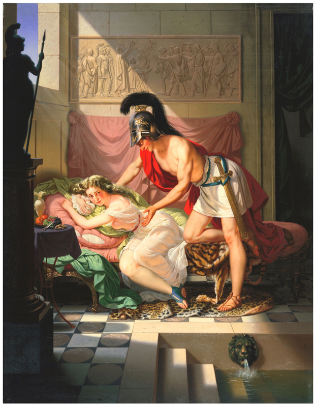 Rape of the Sabines - The Seduction - Nahl, 1871