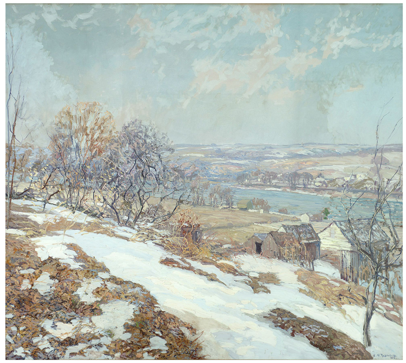 The Hills and River - Redfield 1914