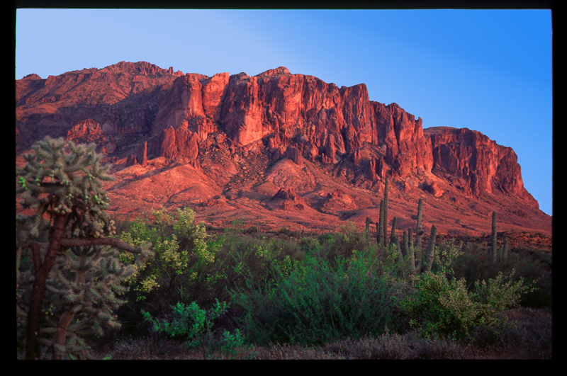 The Superstition Mountains, Phoenix